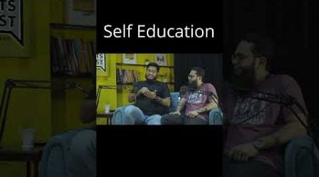 Self Education Is More Important #podcastclips #podcastshorts #motivational #motivation #podcast