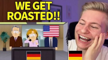 HUMORLESS GERMAN reacts to SOUTH PARK ROASTING GERMANY