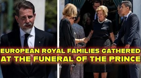 European royal families gathered at the funeral of Prince Michael of Greece and Denmark in Athens