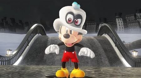 Playable Mickey Mouse in Super Mario Odyssey (4K)