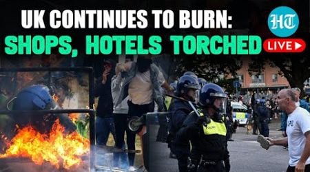 UK Protests LIVE: Violent Protestors Target Hotels, Cops | Bristol | Liverpool | London | Sunderland