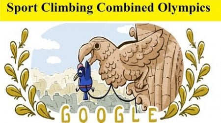 Sport Climbing Combined Olympics:Paris Olympics 2024 Games,Google Doodle for schedule results,medals