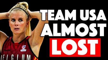 Team USA BARELY Beat Belgium In The Olympics... Is it Time To Worry...