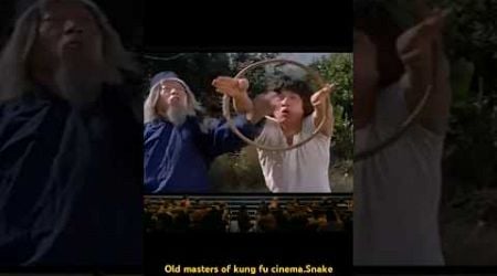 Old masters of kung fu cinema.Snake in the Eagle&#39;s Shadow #martialarts #kungfu