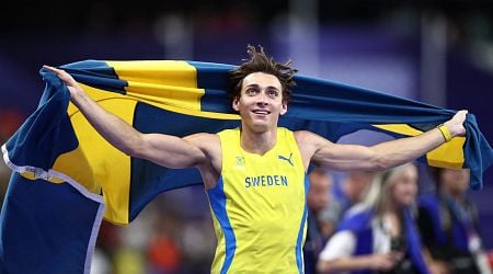 Sweden's Mondo Duplantis Sets Pole Vaulting World Record at 2024 Olympics, Wows Fans