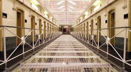 Prison capacity remains unchanged despite population jump of one million in 17 years