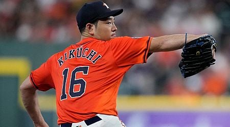 MLB Roundup: Kikuchi strikes out eight as Astros top Rangers