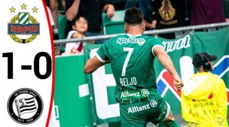 SK Rapid Wien vs SK Sturm Graz (1-0) All Goals and Extended Highlights