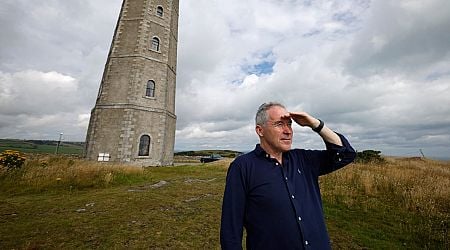 Wicklow Head lighthouse provides a room with a view, 109 steps from bottom to top