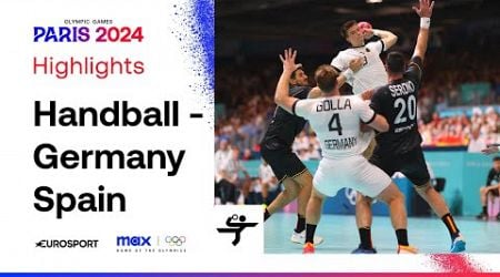 Germany 33-31 Spain | Group A Men&#39;s Handball Highlights | Paris Olympics 2024 | #Paris2024