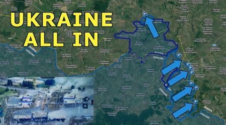 Ukrainian Kursk Offensive Goes ALL IN | 300SQKM Captured | AFU At The Gates of Sudzha