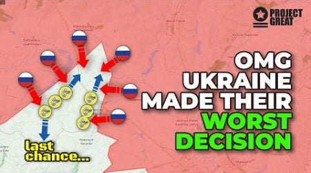 Ukraine Made Worst Decision By Launching Kursk Offensive. Russia Destroys Tens Of Tanks &amp; AVs.