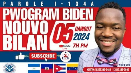 NOUVEL CHO SOU PROGRAM BIDEN ANPIL PAPIER VOYAGE PA OTORIZE NAN CBP ONE JODIA - GEN MOUN KI VOYAJE