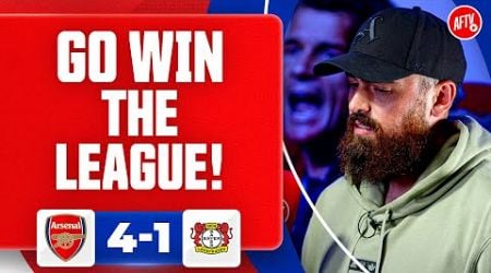 Now Go Win The League! (Turkish) | Arsenal 4-1 Bayer Leverkusen