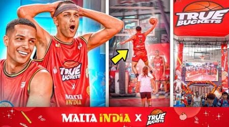 Pusimos el logo de TRUE BUCKETS en el techo del DISTRITO - Malta India