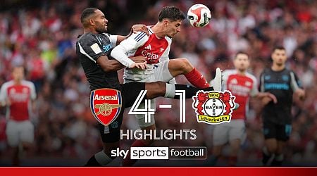 Arsenal 4-1 Bayer Leverkusen | Pre-season highlights