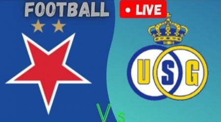 Slavia Praha vs Union Saint-Gilloise live football match of Europe UEFA champions league