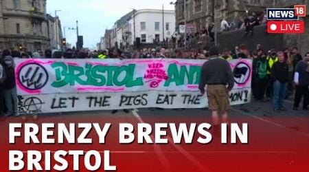 Bristol Protest Live Updates |Anti-Immigration Protest Intensify In From Northern Ireland To UK N18G