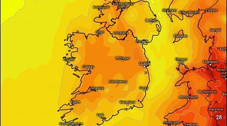 'Warm, humid and generally dry' - Met Eireann pinpoint exact day temperatures will hit 25C after rain batters Ireland