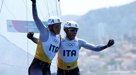 Tita-Banti sail to win Olympic mixed multihull gold