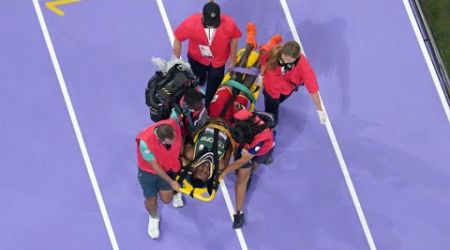 Lamecha Girma unconscious injury after fall on Men&#39;s 3000m Steeplechase Final Olympic