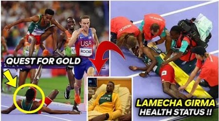 BREAKING: Lamecha Girma&#39;s Condition Revealed After Steeplechase Fall at Paris Olympics