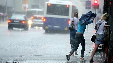 Thunderstorms possible in Latvia Friday