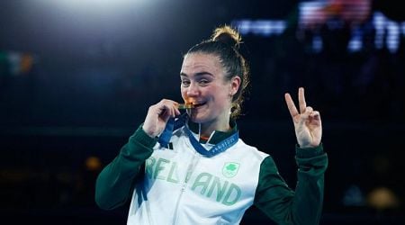 Kellie Harrington celebrated Olympic gold medal win with McDonalds in Paris