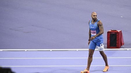 Italy in men's 4x100 relay final