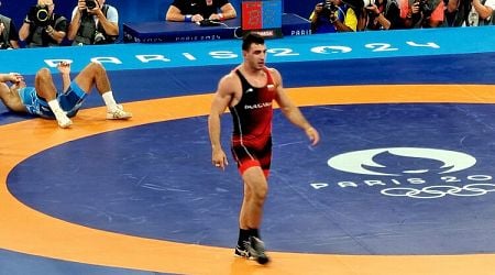 87kg Greco-Roman Wrestler Semen Novikov Wins First Gold Medal for Bulgaria at Paris Olympics