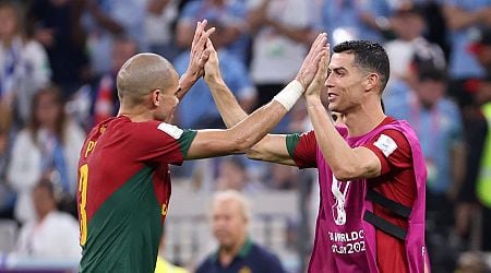 Cristiano Ronaldo sends touching message to Pepe as Portugal star announces retirement