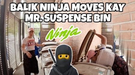 PAGABBALIK NINJA MOVES KAY MR. SUSPENSE | DUMPSTER DIVING | THAI-FINNISH PERO PUSONG PINAY