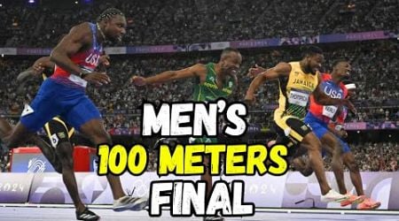 Noah Lyles vs Kishane Thompson vs Fred Kerley II Men&#39;s 100m Final Olympic Games Paris 2024