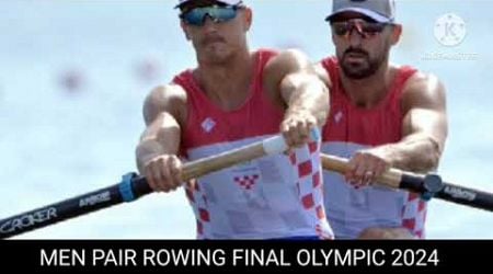 Croatia rowing | pair rowing Olympic final | Martin and valent sinkovic target gold | Olympic 2024