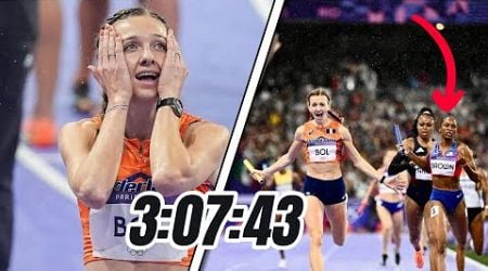 Femke Bol Destroyed The USA 4X400m Mixed Relay Team