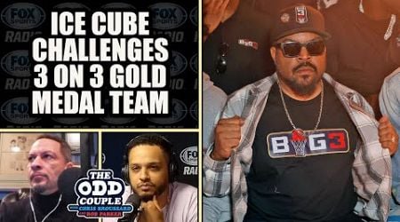 Ice Cube Issues Challenge to Olympic 3x3 Gold Medal Winner Netherlands | THE ODD COUPLE