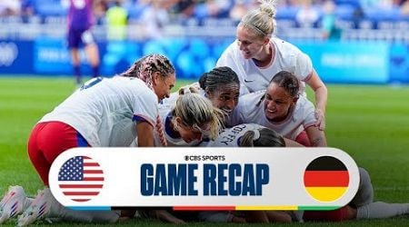 USWNT defeats Germany 1-0, advances to Gold Medal Match at Olympics | CBS Sports