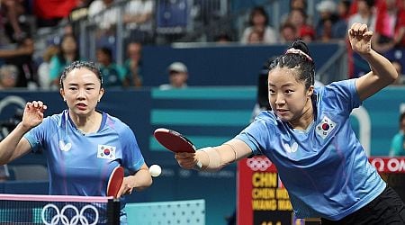 (2nd LD) (Olympics) S. Korea falls to China in women's table tennis, heads to bronze medal match