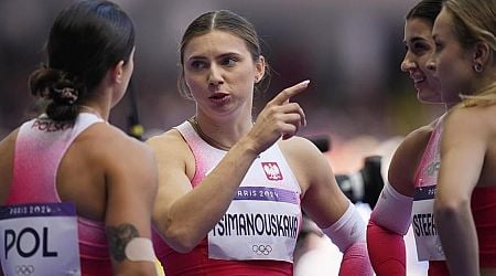 Belarus Olympic sprinter who was in an airport standoff in Tokyo finds a new life running for Poland