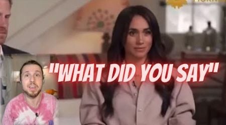 Reacting New Interview ANGRY Meghan #meghanmarkle