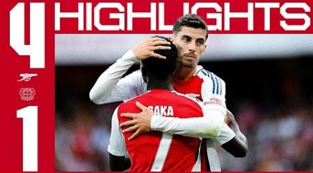 BIG WIN IN N5 | HIGHLIGHTS | Arsenal vs Bayer Leverkusen (4-1) | Zinchenko, Trossard, Jesus, Havertz