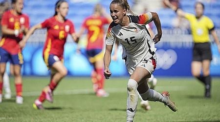 Berger saves Putellas penalty to clinch women's soccer bronze for Germany in 1-0 win over Spain