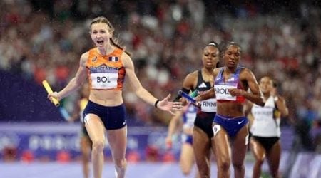 Fenomenale Femke Bol bezorgt 4x400 meter gemengde estafette goud op Olympische Spelen