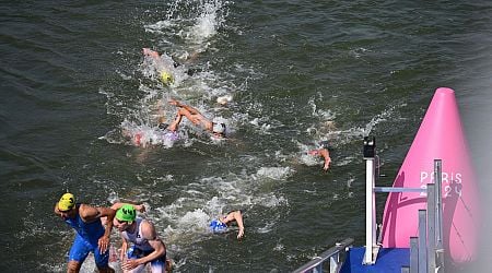 Belgium's triathlon team pulls out of Olympic mixed relay event after athlete who swam in Seine falls ill