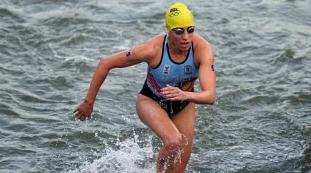 Belgium withdraws from triathlon event after Olympian who swam in Seine falls ill