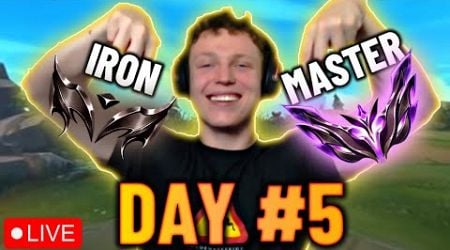 IRON TO MASTER #DAY 5 (SPEED RUN)