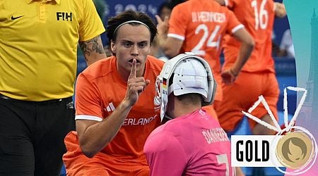 Tempers flare as Netherlands beat Germany to win hockey gold in shootout