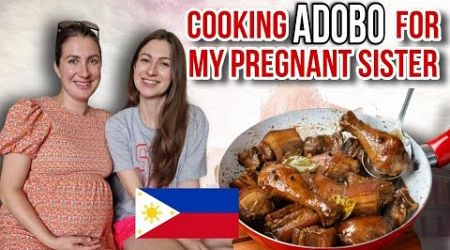 My sister was craving for CHICKEN ADOBO during pregnancy,so I arrived in Latvia and prepared for her