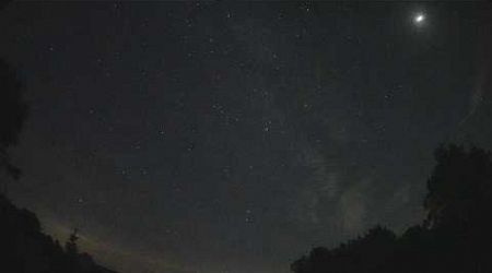 Perseid Meteor Shower: Shooting Stars, a Fireball and Faint Auroras