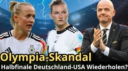 Eilmeldung!Olympia-Skandal: IOC und FIFA fordern Wiederholung des Halbfinales Deutschland gegen USA?